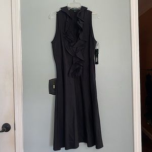 Midi black dress